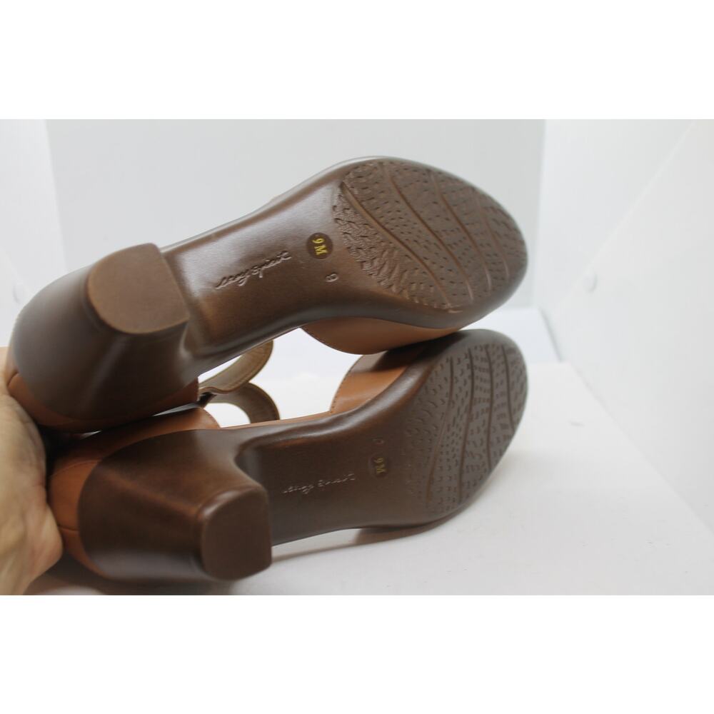 Easy Spirit Brown Leather Clarice Mary Jane Pumps sz 9M NEW - Picture 4 of 4